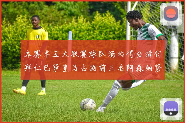 本赛季五大联赛球队场均得分排行拜仁巴萨皇马占据前三名阿森纳紧随其后位列第五